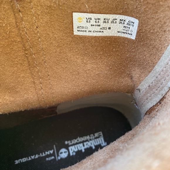 Leather TIMBERLAND Booties! - Picture 8 of 8